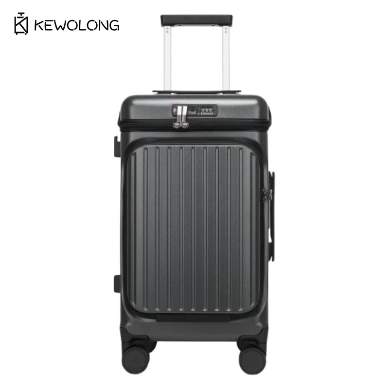 20 Inch Front Opening Carry On - Spinner Wheel Rolling Suitcase 20 Inch 评论和价格