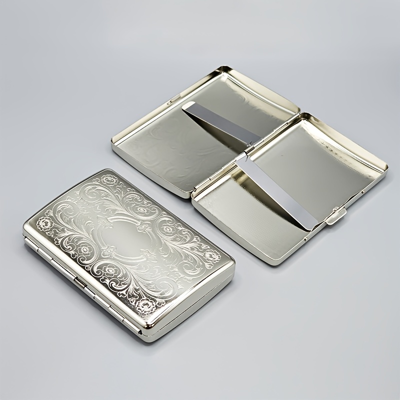 Vintage Metal Cigarette Case - - Wallets 评论和价格