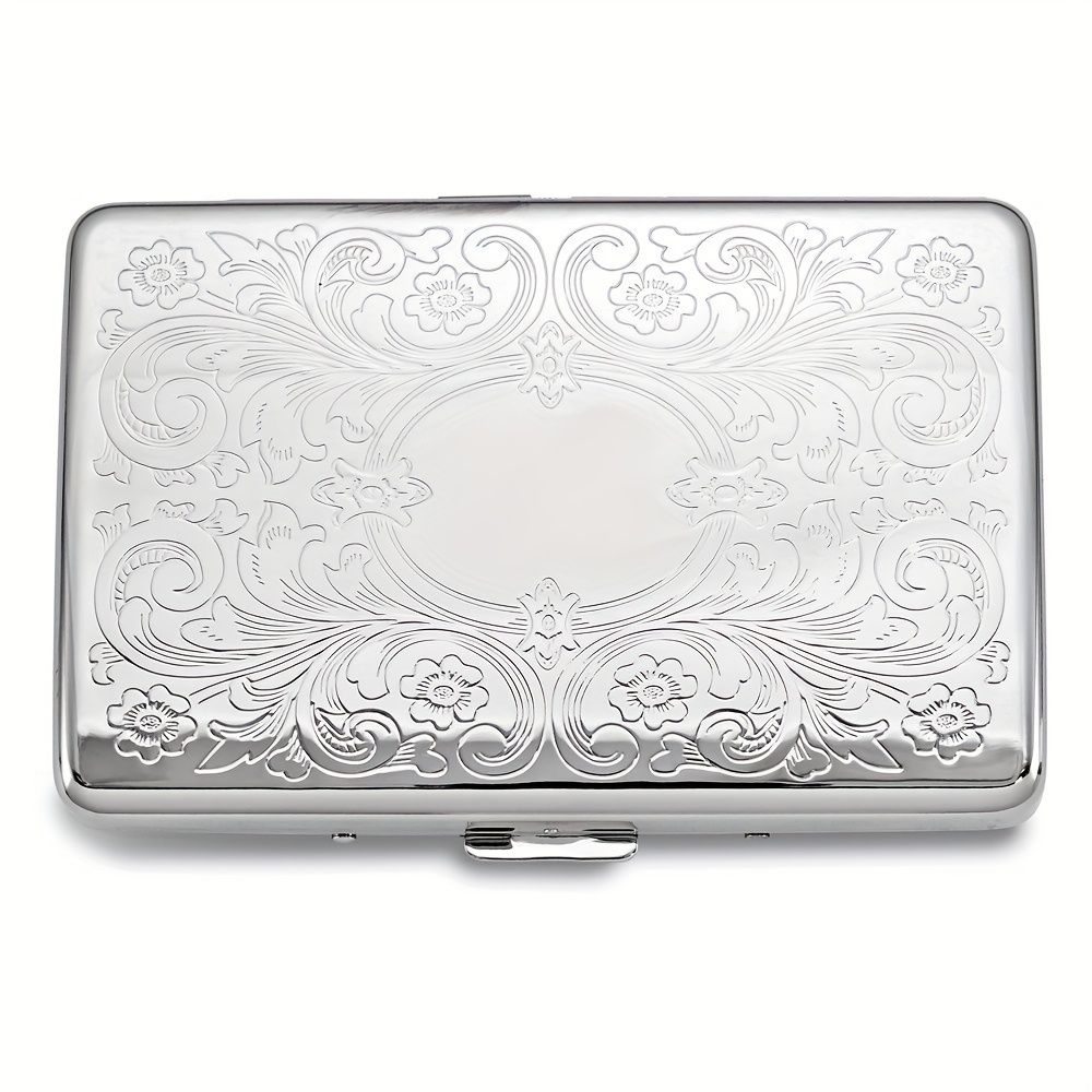Vintage Metal Cigarette Case - - Wallets 评论和价格