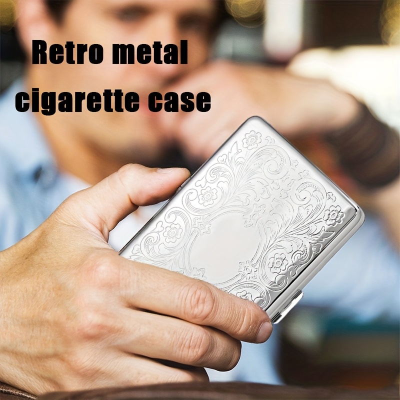 Vintage Metal Cigarette Case - - Wallets 评论和价格