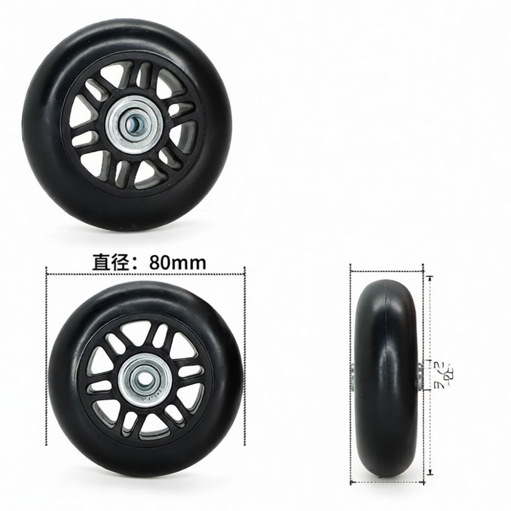 Durable Luggage Spinner Wheels - Silent Replacement Luggage Wheels 评论和价格